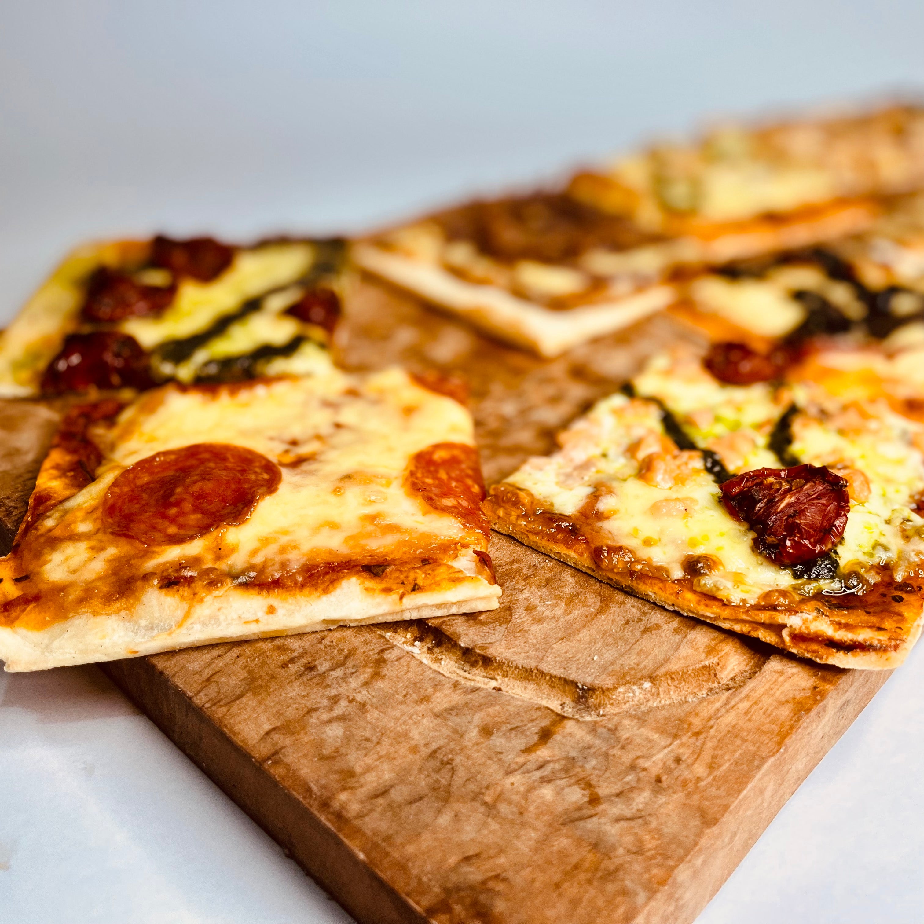 Pack 20 pizzas | Rectangulares 20x22 cm