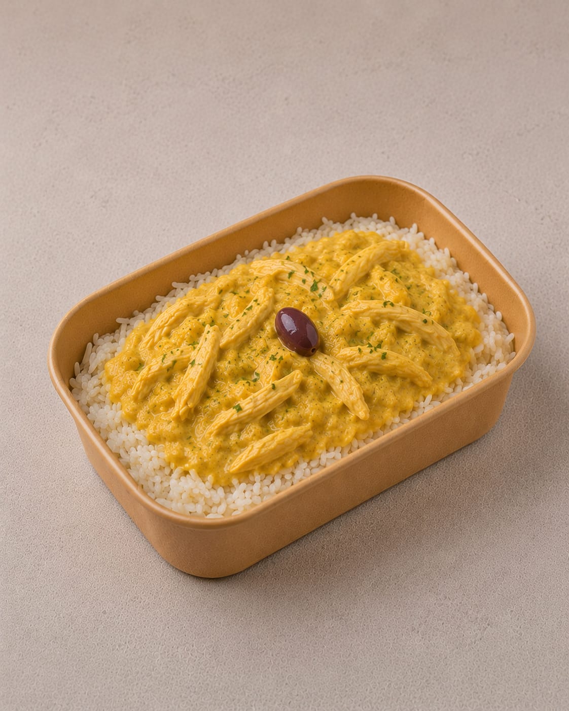 Aji de gallina con arroz