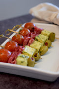 Pack 10 unidades - Brocheta Caprese salame