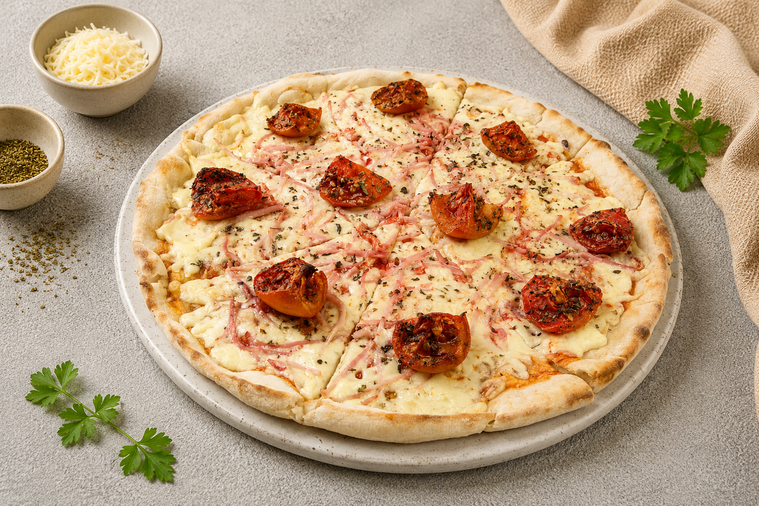 Pizza Familiar - Napolitana