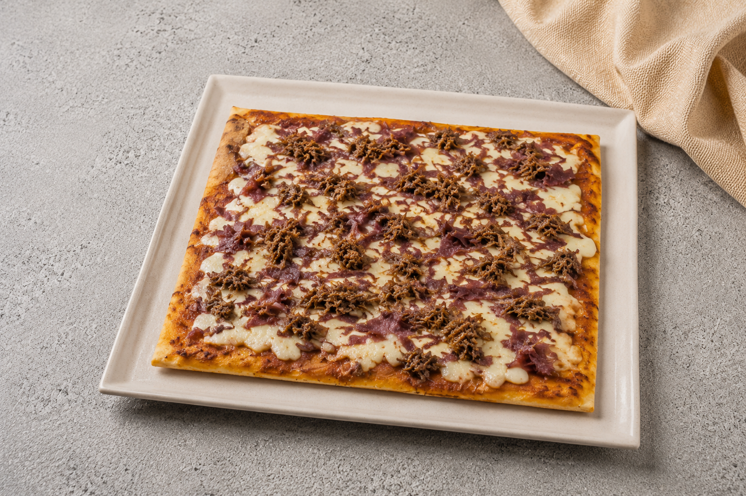 Pizza mechada
