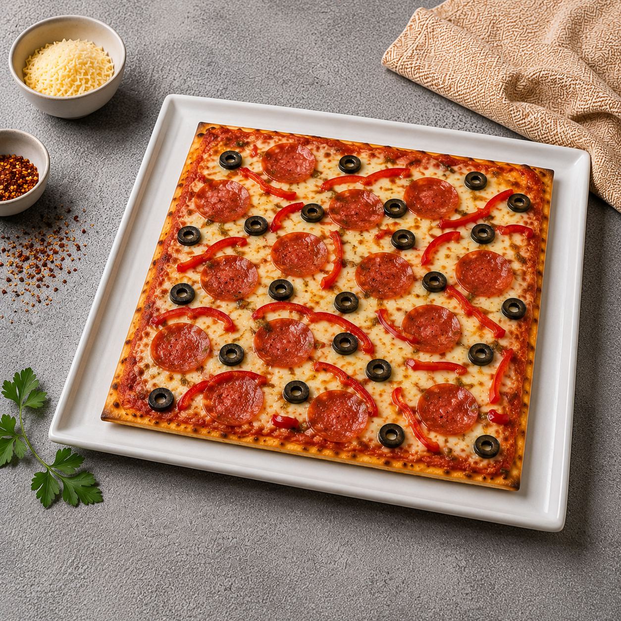 Pizza calabresa