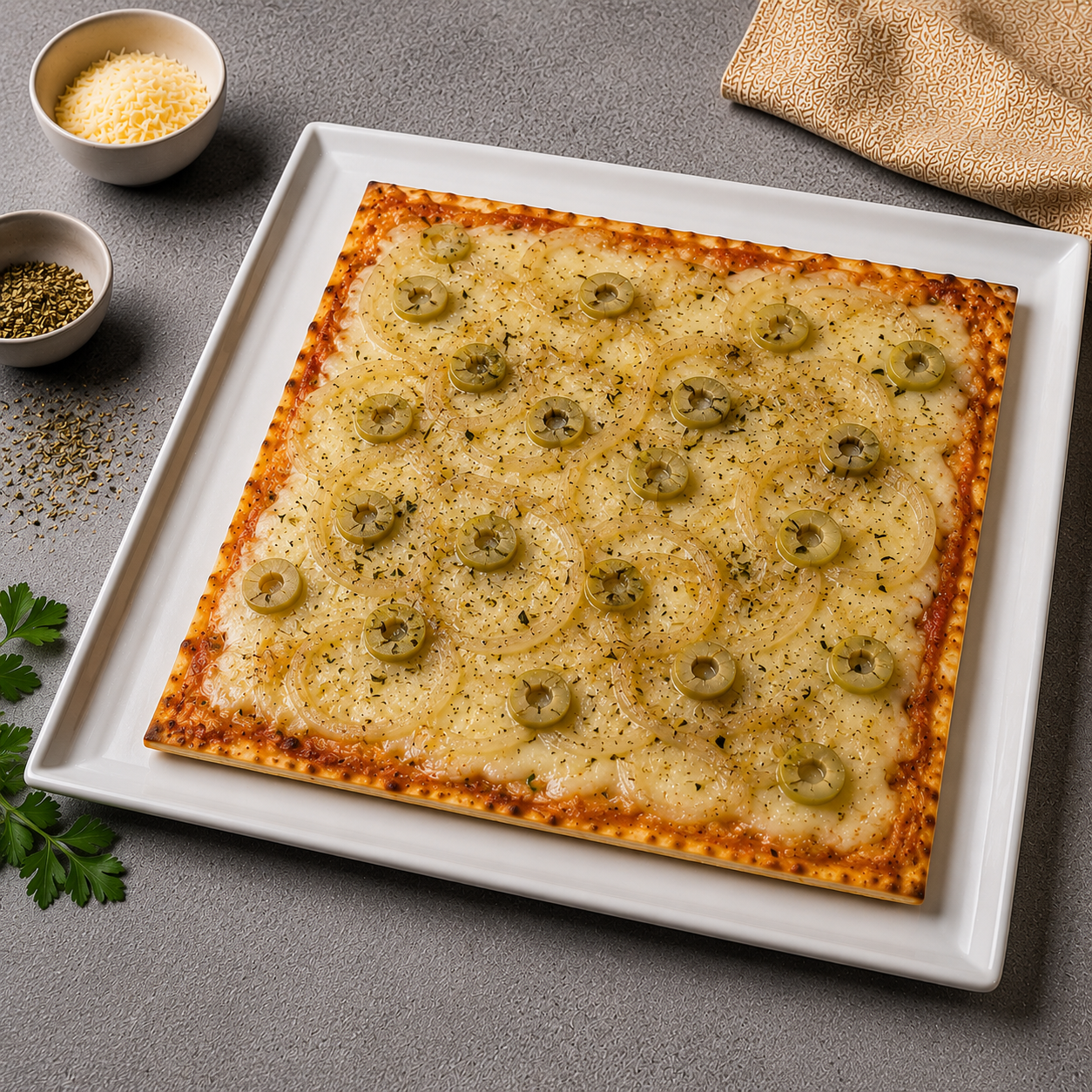 Pizza fugazzetta | Veggie