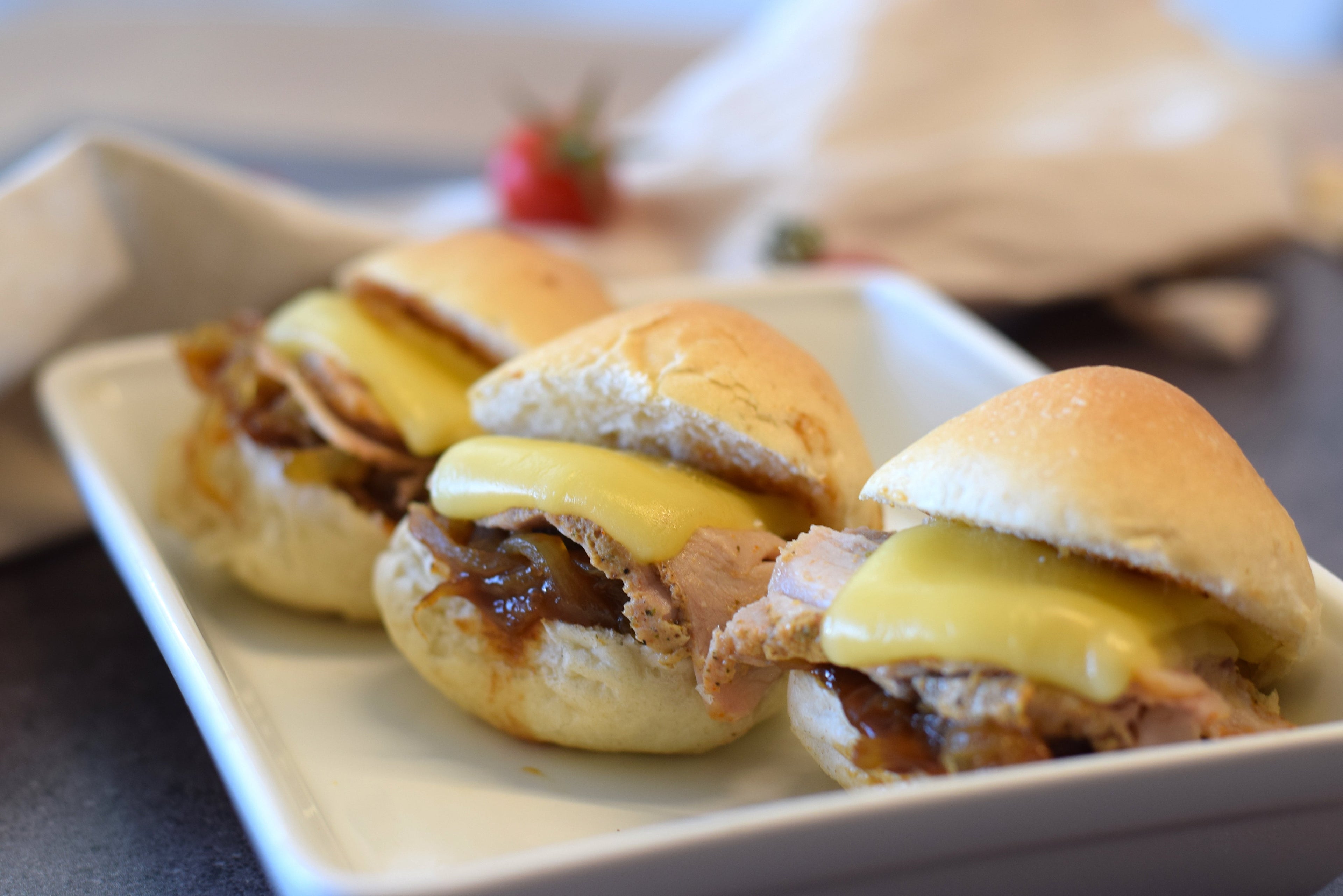 Mini Sandwich 10 unidades - Lomito bbq