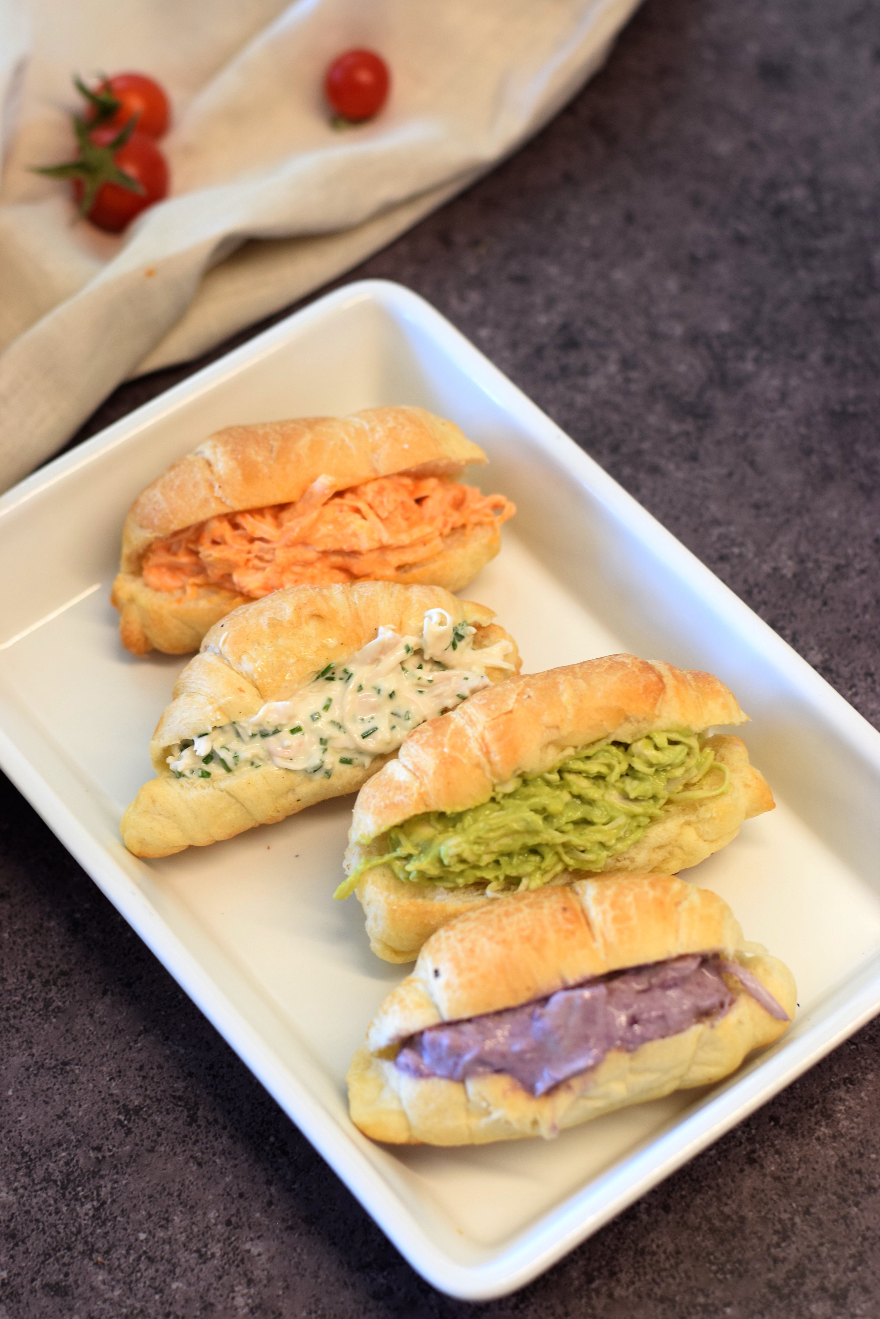 Mini Sandwich 10 unidades - Serrano cremoso