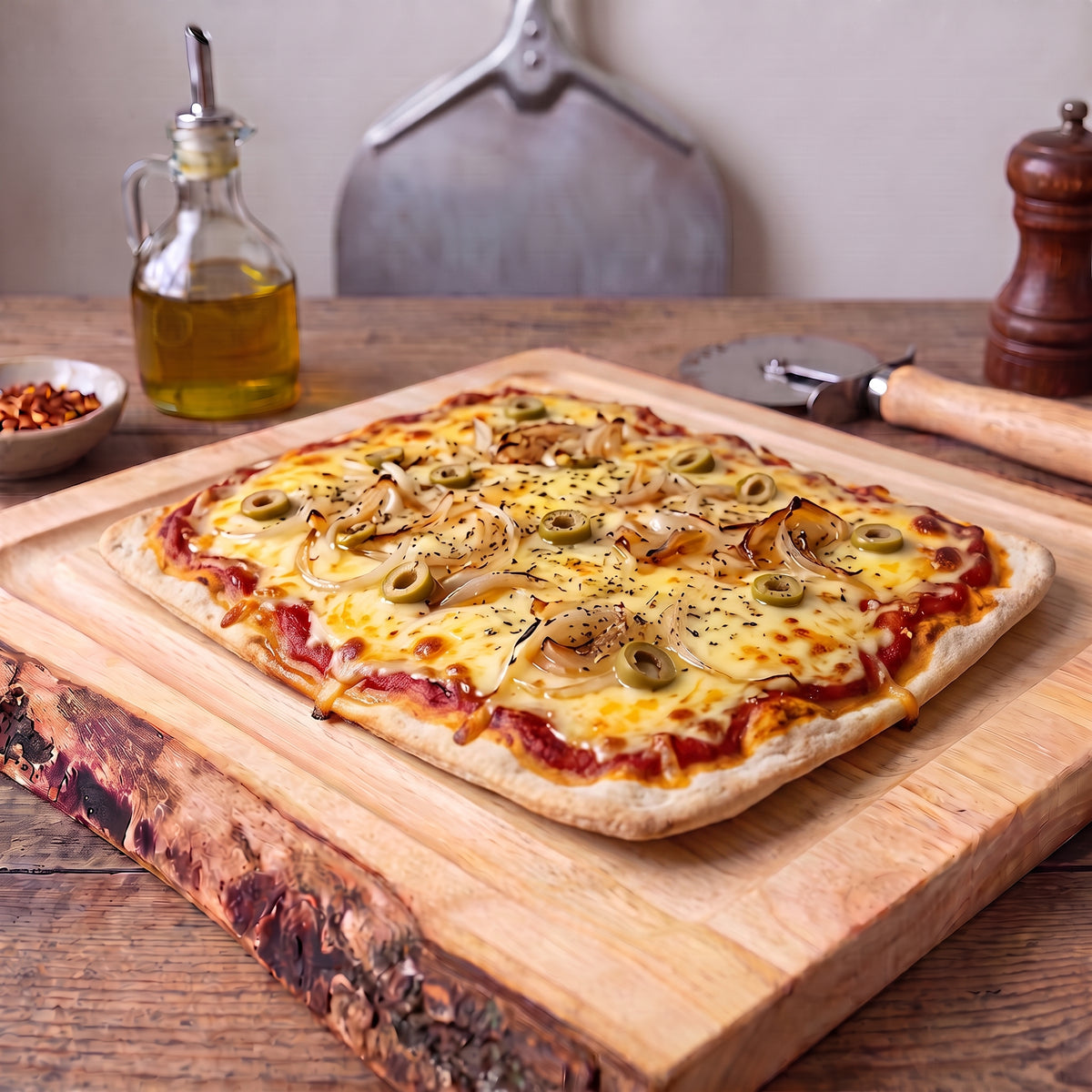 Pizza fugazzetta | Veggie