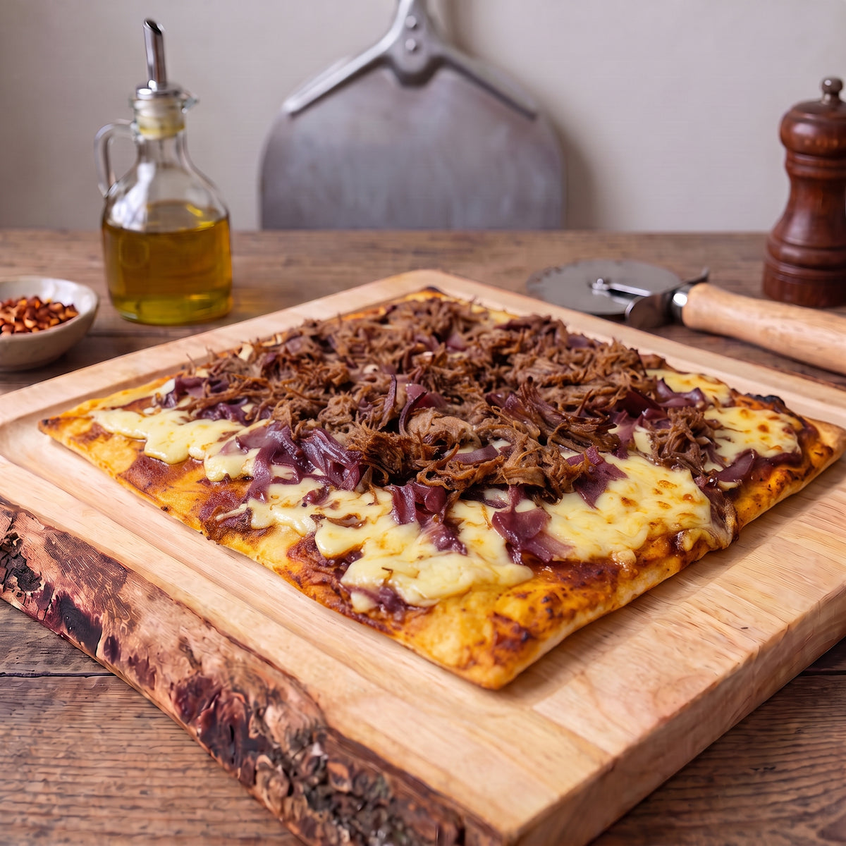 Pizza mechada