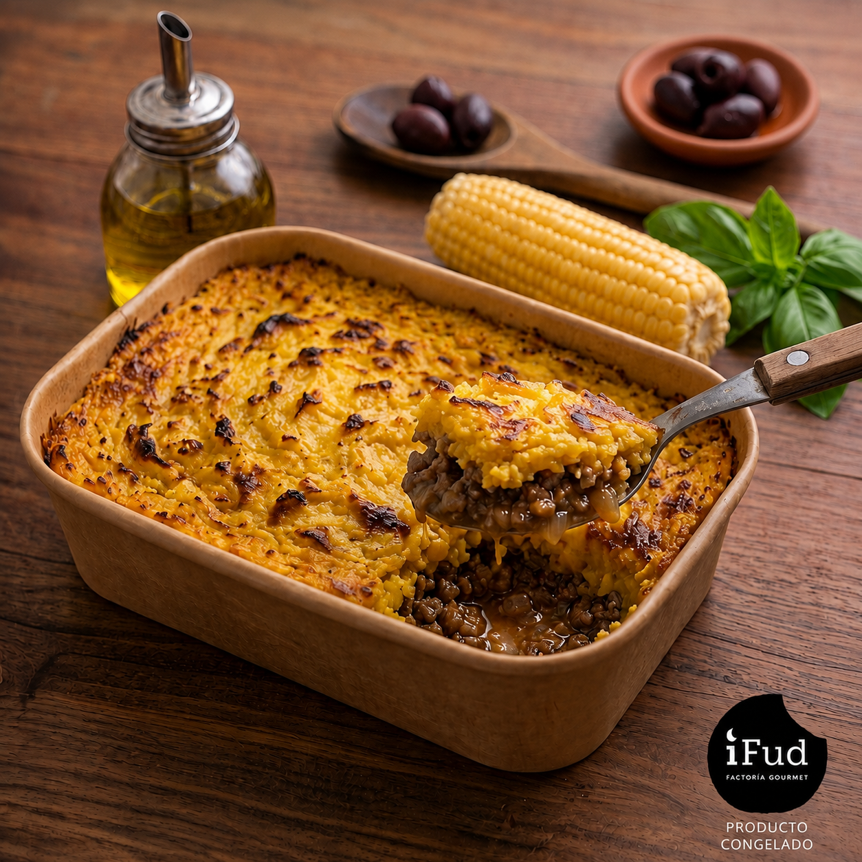 Pastel de choclo carne