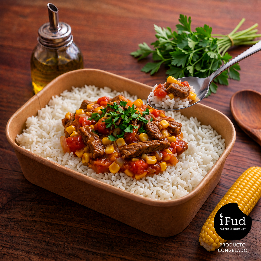 Tomatican con arroz
