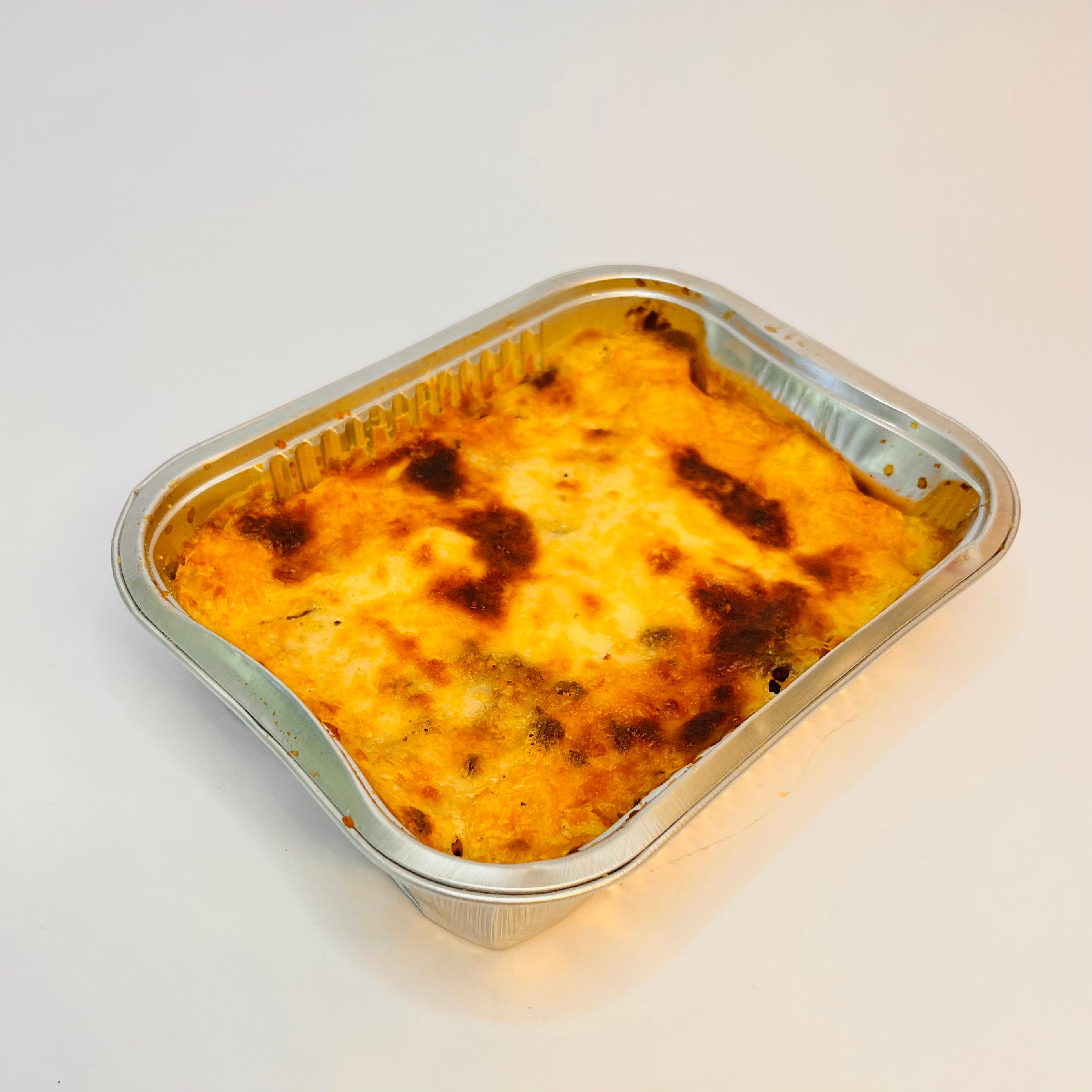 Gratin de ñoquis con pesto de albahaca