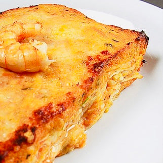 Lasaña frutos del mar | Familiar