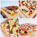Pack 20 pizzas | Rectangulares 20x22 cm