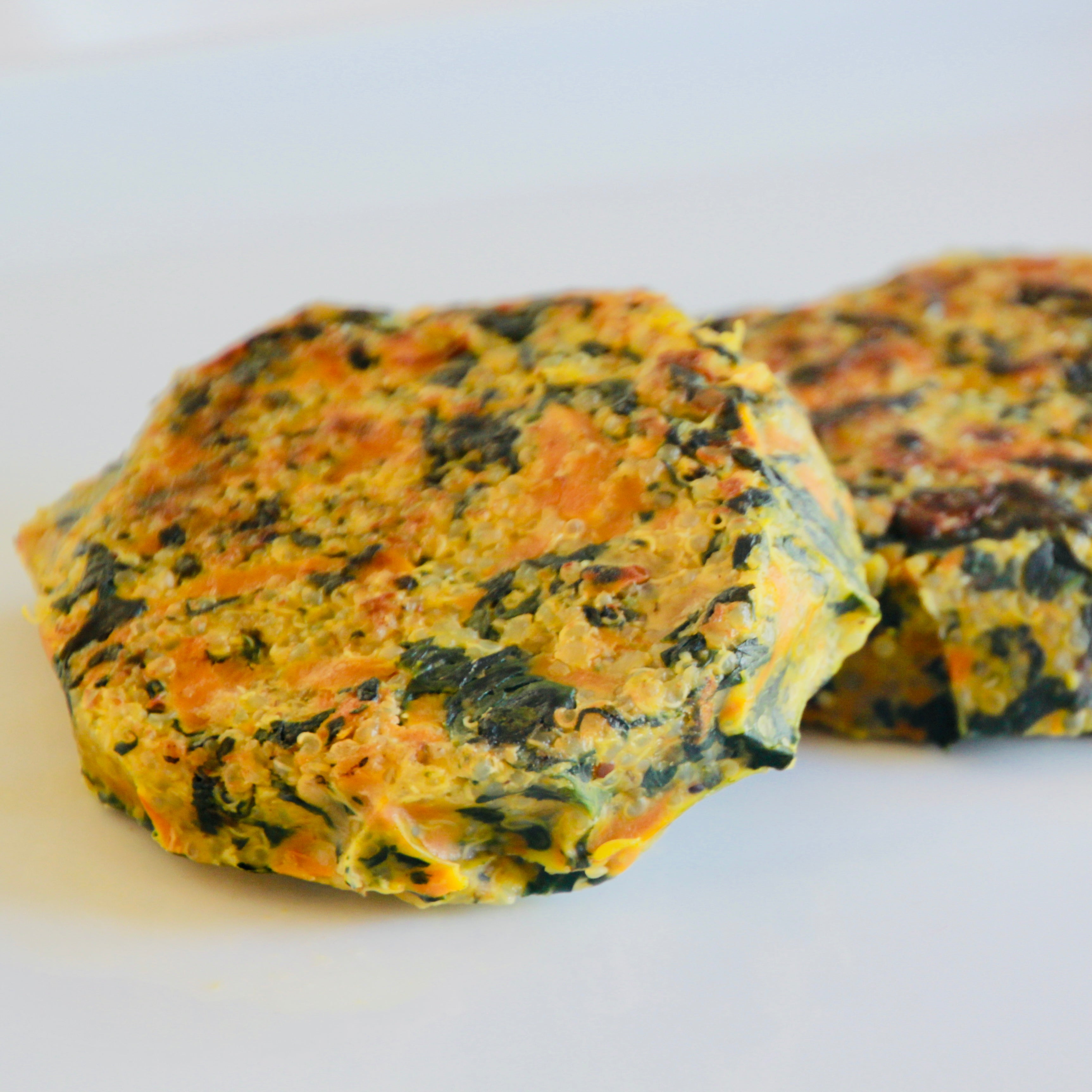 Croquetas de quínoa espinaca